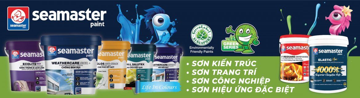 Seamaster Paint — sơn kiến trúc, sơn trang trí, sơn công nghiệp, sơn hiệu ứng đặc biệt